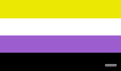 Non-Binary Pride Flag - Playmat